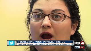 Hacker threatens to release woman's photos