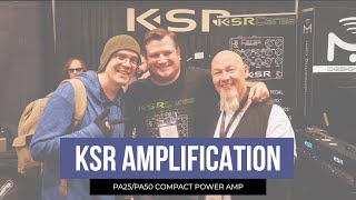 KSR Amplification PA25/50 | Power Amp for Amp Modelers | Fractal/Kemper/Helix/HeadRush