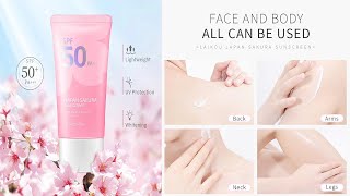 laikou sakura cream review|sunscreen|best face whitening cream|japan sakura mud mask|online shopping