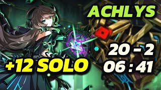 [엘소드/Elsword INT] Achlys | Android Factory [20-2] | 6:41 (SOLO)