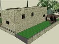 architeaching 3d graphics cyprus traditional house