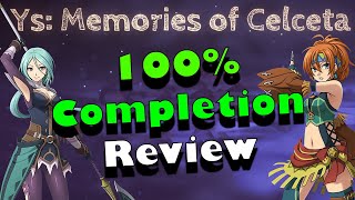 Ys: Memories of Celceta is the best Ys game? (100% Completion Ys: Memories of Celceta Review)