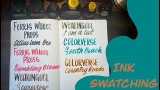 Ink Swatching  |  Atlas Stationers Sale