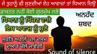 ਧਿਆਨ ਨੂੰ ਖਿੱਚਣ ਵਾਲੇ ਇਸ ਆਵਾਜ਼ ਨੂੰ ਸੁਣੋ ਸੁਰਤਿ ਅਗਲੇ ਪਲ ਦਸਮ ਦੁਆਰ ਚੱਲੇ ਜਾਵੇਗੀ | Anhad shabad | Gurbani