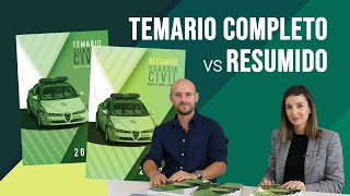 🟢 GUARDIA CIVIL 📚 Temario Completo vs Resumido 2022 👮👮