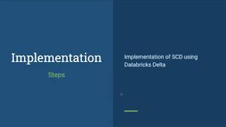 Implementing SCD Type 2 | Apache Spark | Databricks Delta [Part 2 of 2]