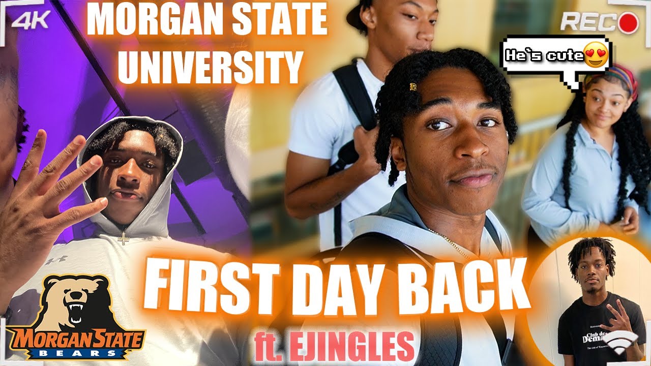 FIRST DAY VLOG MORGAN STATE UNIVERSITY | Jayyallenn #hbcu Ft ...