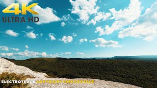 Blue Sky Clouds Mountain Landscape | Time lapse Nature No copyright Background video 4K