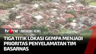 Luluh Lantak, Pantauan Udara Lokasi Terdampak Gempa Cianjur | tvOne