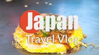 EATING OKONOMIYAKI IN HIROSHIMA | JAPAN TRAVEL VLOG 13