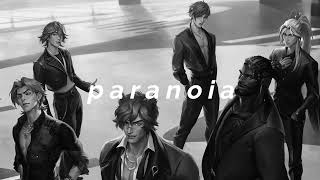 heartsteel - paranoia ft. baekhyun, tobi lou, øzi \u0026 cal scruby (slowed, reverb \u0026 bass boosted)༄