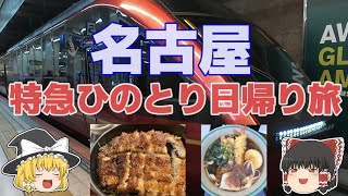 きしめん・ひつまぶし名古屋旅～近鉄特急ひのとり（ゆっくり旅動画）