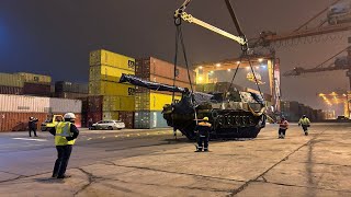 The first K2 tanks and K9 howitzers produced by South Korea for Poland arrived in Poland.