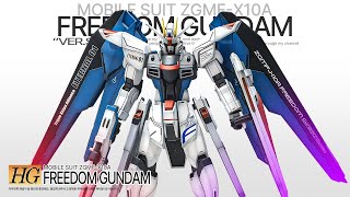 HGCE 1/144 Freedom Gundam Custom Build - Gundam Seed