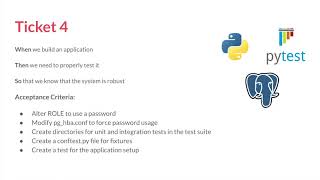 How to setup authentication on Postgres and test with Pytest (Scalable Python App: Episode 4)
