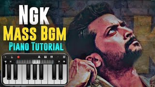 NGK Theme Music | NGK Mass Bgm Piano Cover | Surya | Piano Tunes