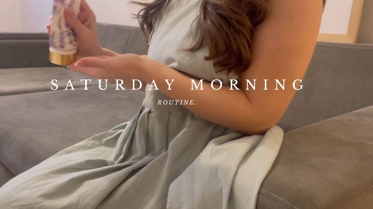 Saturday Morning Routine Living Alone Silent Vlog Youtube