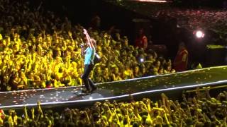 Coldplay Yellow Live Auckland 10/11/2012