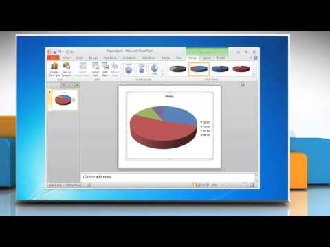 How to make a pie chart in PowerPoint 2010 How to make a pie chart in PowerPoint 2010
