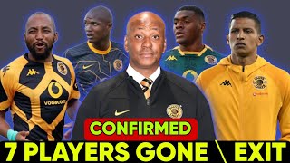 Kaizer Chiefs Release 7 Players - NEW COACH NEW RULES (BAD NEWS CHIEFS)