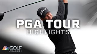PGA Tour Highlights: AT&T Pebble Beach Pro-Am, Round 3 | Golf Channel