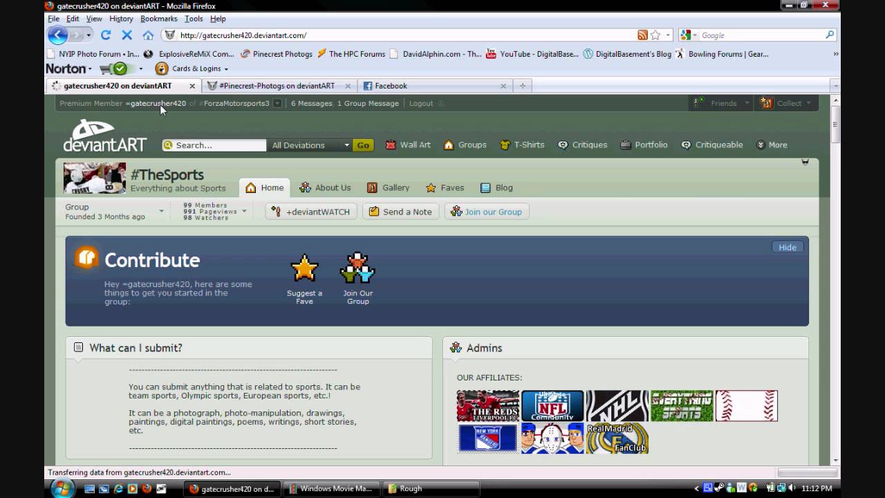 Deviantart Help Pt2 Joining The Group Youtube