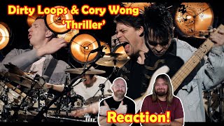 Musicians react to hearing Dirty Loops & Cory Wong - Thriller