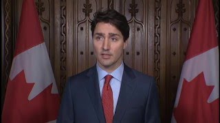 Justin Trudeau on Brussels attacks, Rob Ford's death