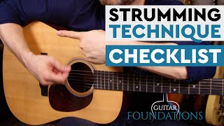 How to Strum The Guitar - 11 Guitar Foundations