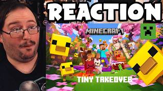 Gor's "MINECRAFT - TINY TAKEOVER Official Trailer" REACTION