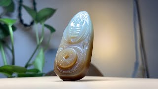 How to carve art on jade stone | Jade Jewelry