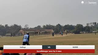 Gandhinagar vs SHAKOMORI Live Cricket Match | MMMT ONEDAY INTER VILLAGE CRICKET TOURNAMENT  Live - M