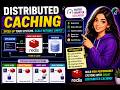 Distributed Caching Explained | Redis, Cache-Aside & System Design