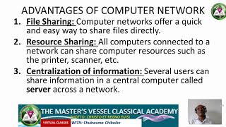 DATA PROCESSING REVISION ON COMPUTER NETWORK CHUKWUMA CHIBUIKE