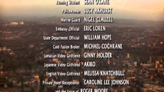 The Saint (1997) - Ending scene and credits