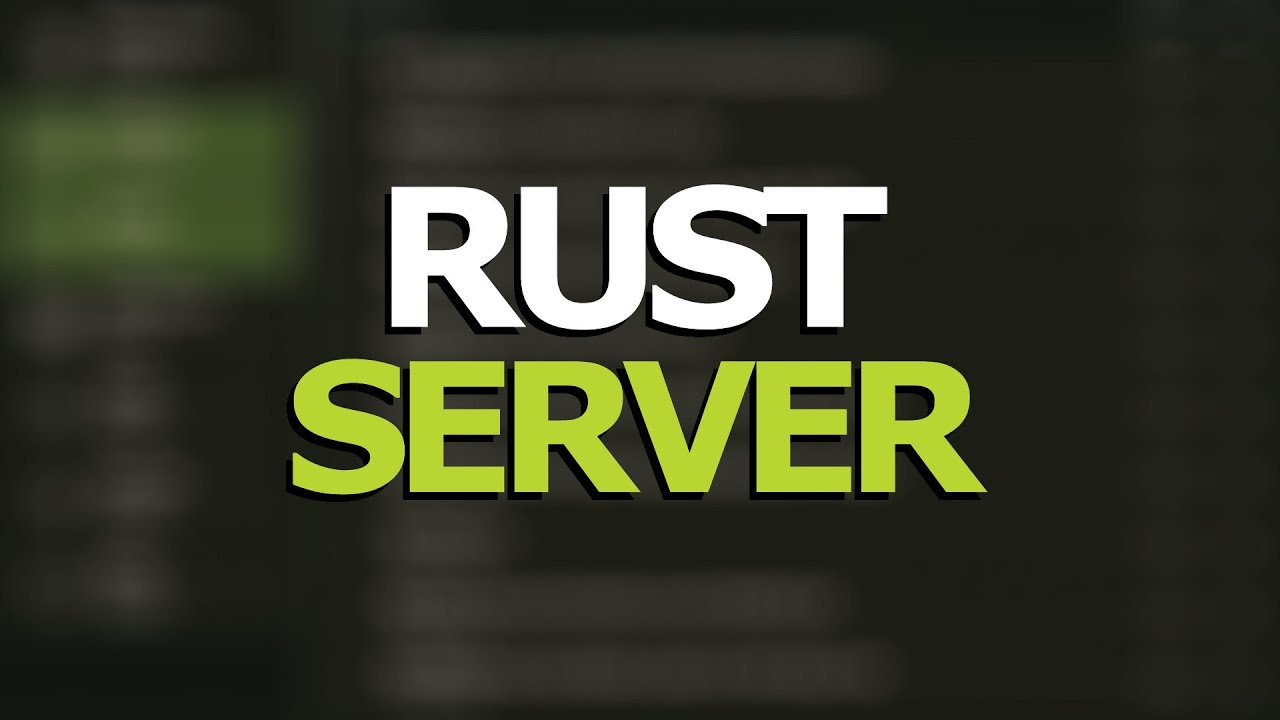 RUST - How To Make Your Own Rust Server + Port Forwarding - YouTube