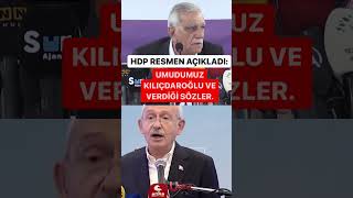 HDP: "Umudumuz Kılıçdaroğlu ve verdiği sözleri" #kılıçdaroğlu #seçim #keşfet #shorts #fyp #gündem