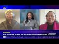 Women's Day | How to ensure women are afforded equal opportunities