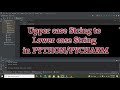 how to convert uppercase string to lower case in python | uppercase string  to lower in pycharm