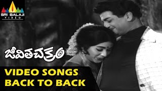 Jeevitha Chakram Video Songs Back to Back | NTR, Vanisri, Sharada | Sri Balaji Video