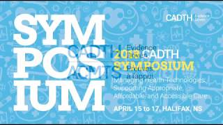 2018 CADTH Symposium: CMII Webinar