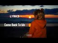 Come Back To Me - NiExshadow [Official Lyrics] Why did you leave Me alone? Please come back to me