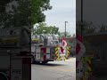 oakville fire department pumper 203 u0026 spare aerial 250 responding