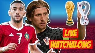 Live| Morocco vs Croatia 2022| Qatar World cup 2022| Watchalong