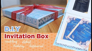 DIY Invitation Box | Invitation Card Box | Invitation Design and Ideas