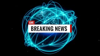 Free Blue Light Abstract Earth Breaking News Intro Outro Video Template (Customizable) - FlexClip