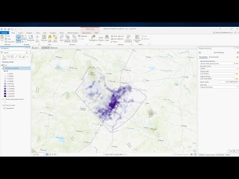 Which is the name for a line connecting points of equal population density?