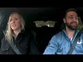 chris higgins and meghan agosta canucks in cars