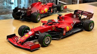 ダイキャストF1モデルの最高峰！！BBR(ミニチャンプス・エクスクルーシブ) 1/18スケール フェラーリ SF21の魅力を徹底解説いたします。