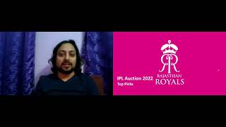 IPL Mega Auction 2022 - Top Picks: Rajasthan Royals (RR)